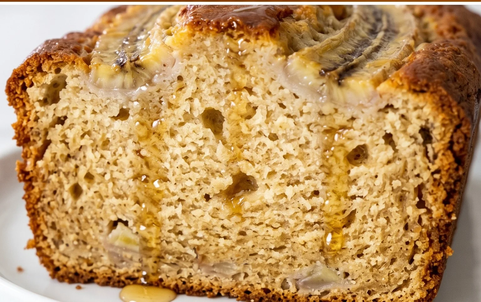 The BEST Honey Vanilla Banana Bread ~ Soft & Fluffy, Easy Recipe