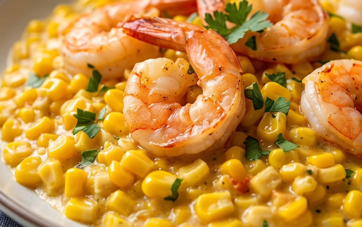 Shrimp and Creamed Corn (30 Minutes, One-Pan)