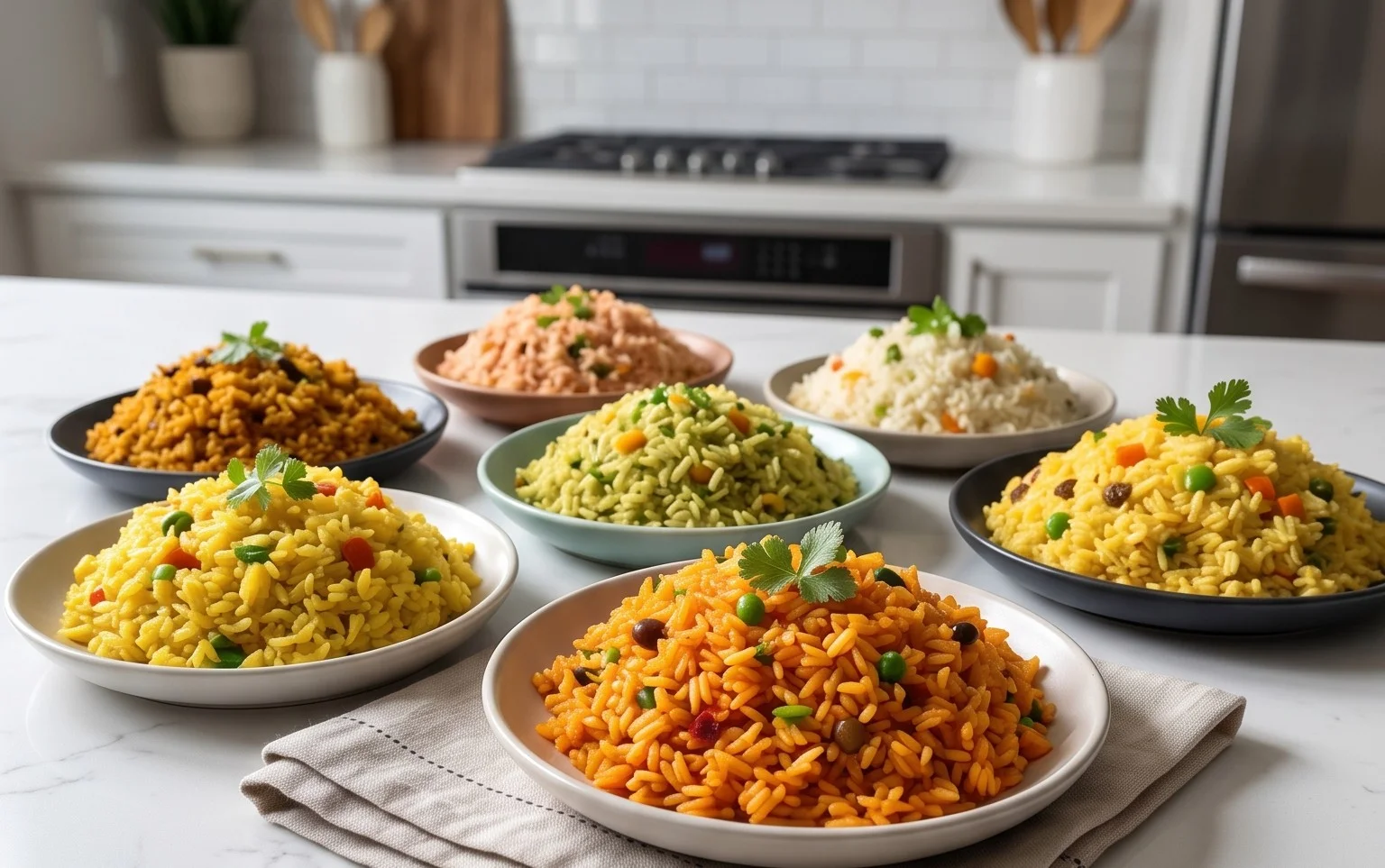 8 Flavored Rice Recipes