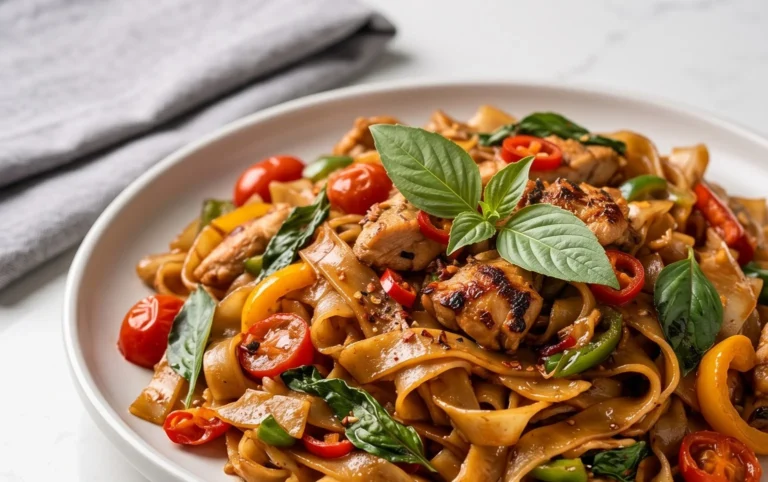 Drunken noodles