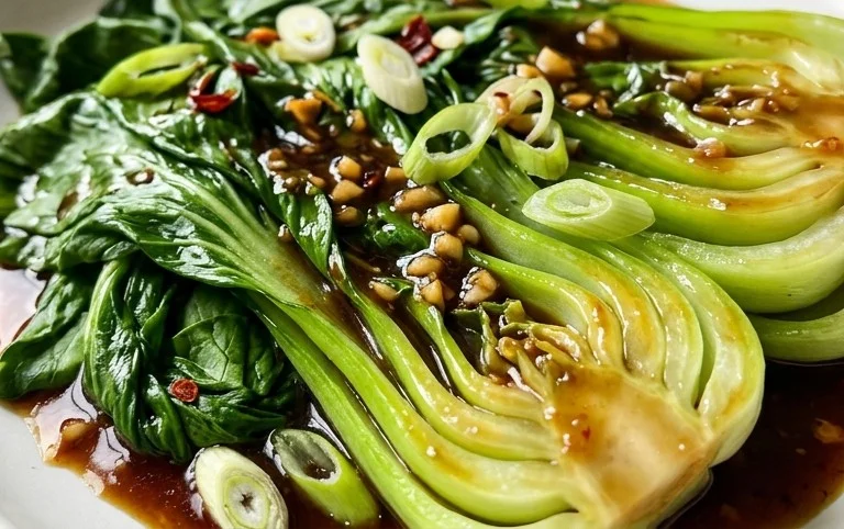 Bok Choy with Oyster Sauce