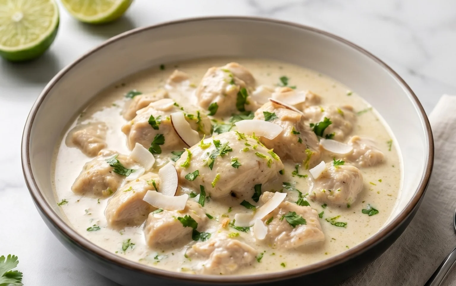 Creamy Coconut Lime Chicken