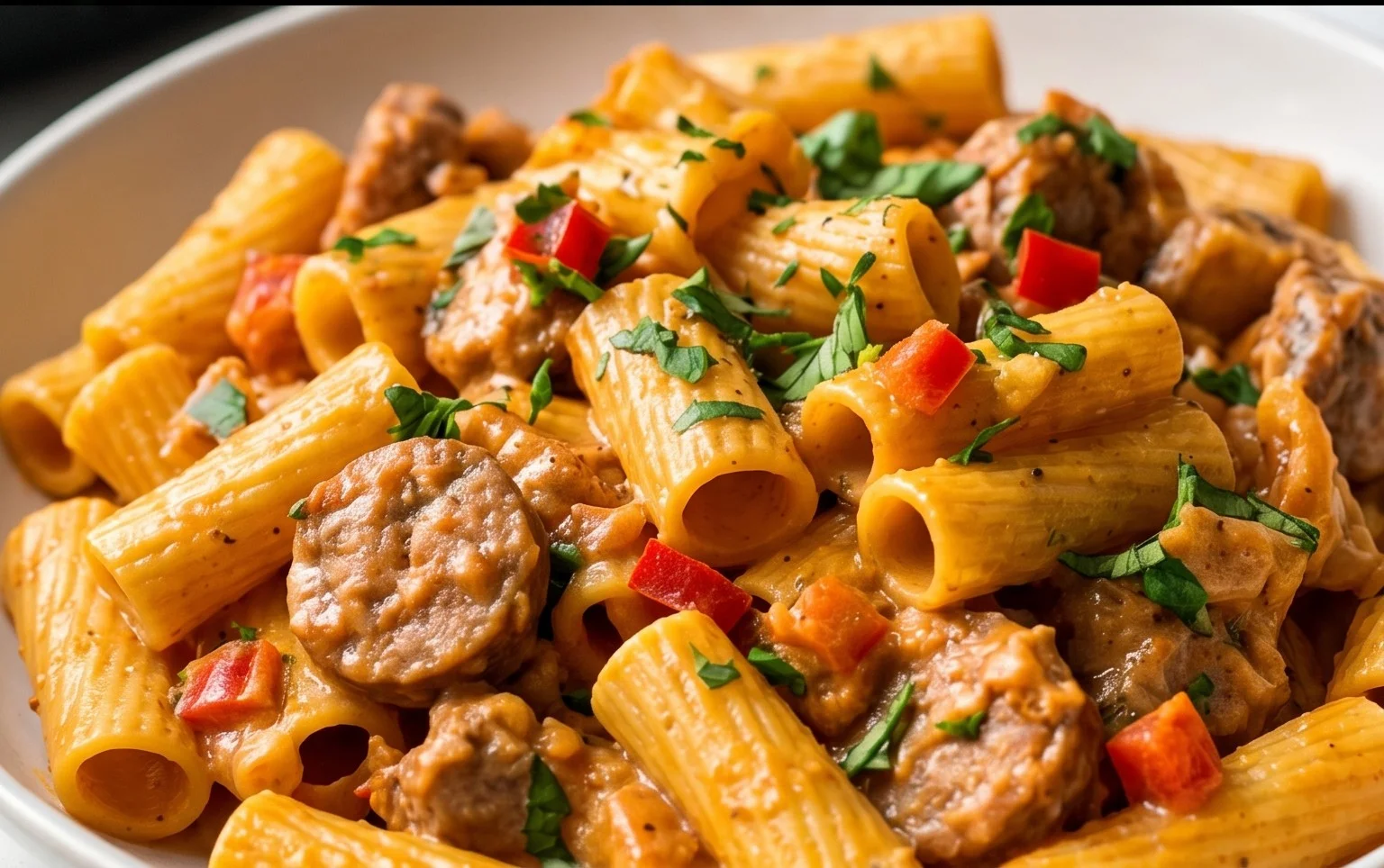 Creamy Sausage Rigatoni (One-Pan, 30-Minute Meal)