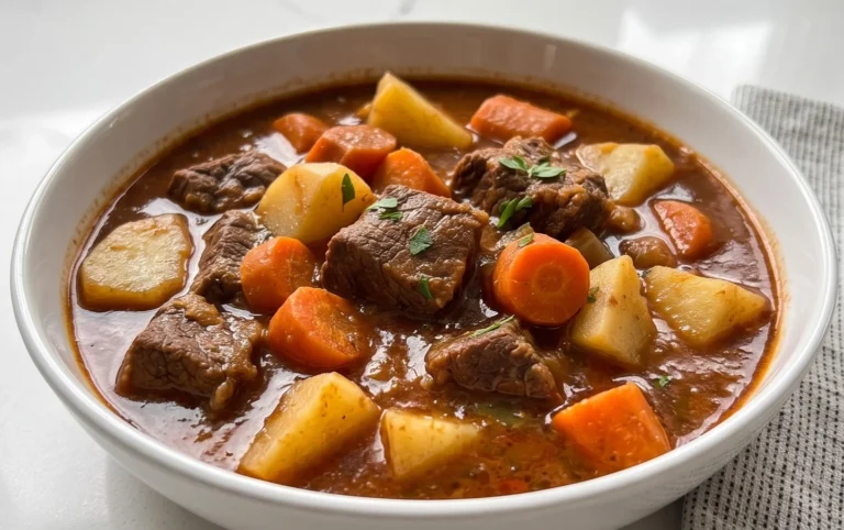 Easy Homemade Beef Stew