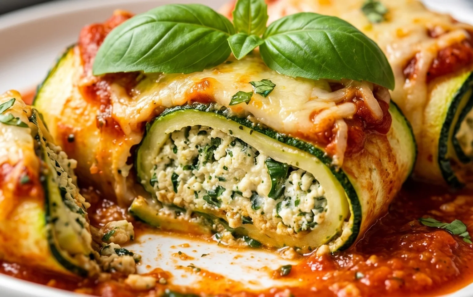 Vegan Zucchini Rollatini