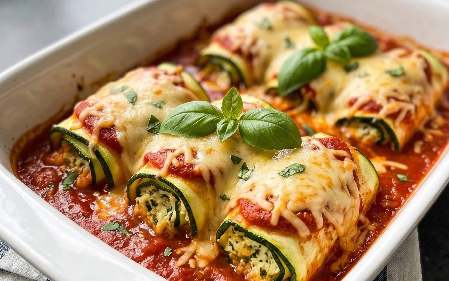 Vegan Zucchini Rollatini
