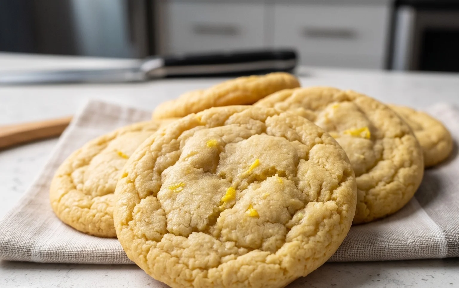 Soft & Chewy Lemon Cookies