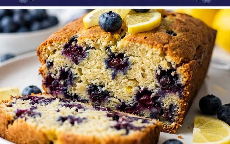 Blueberry and Lemon Loaf