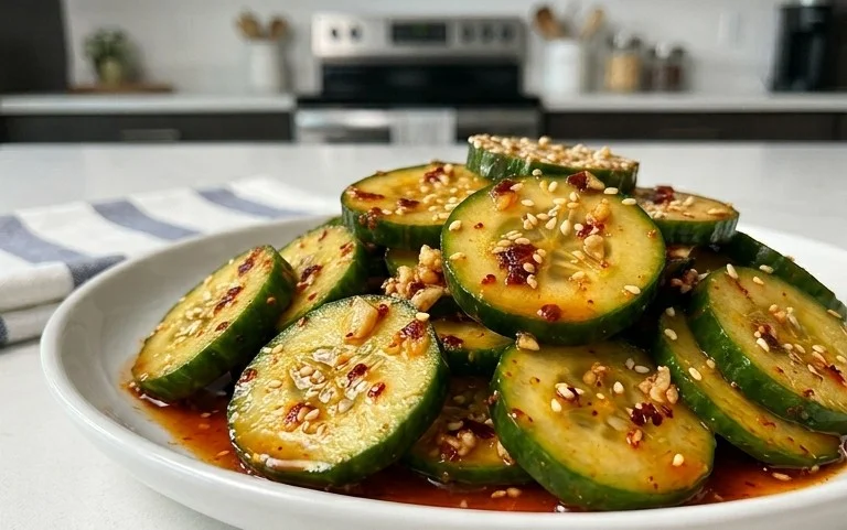 Spicy Asian Cucumber Salad