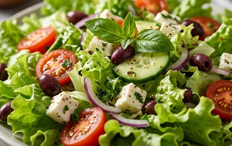 Maroulosalata (Greek Lettuce Salad)
