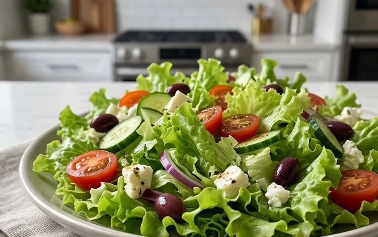 Maroulosalata (Greek Lettuce Salad)