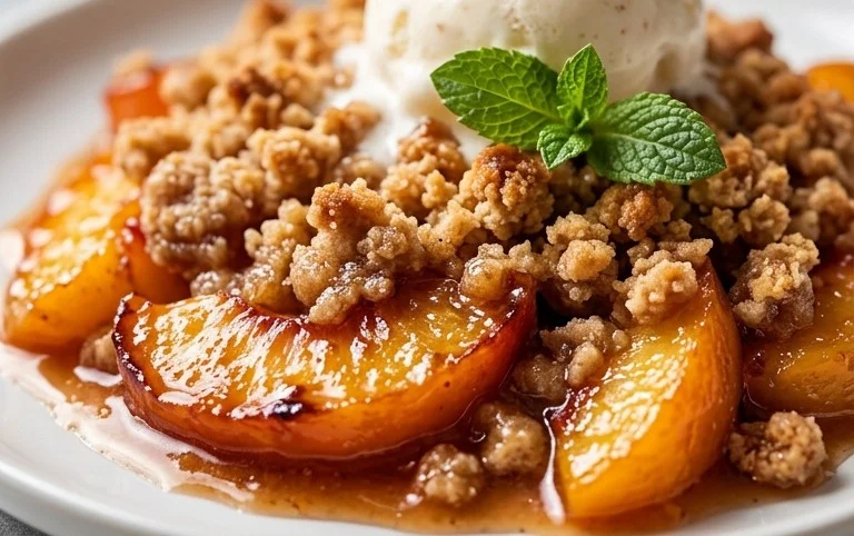 Peach Crisp