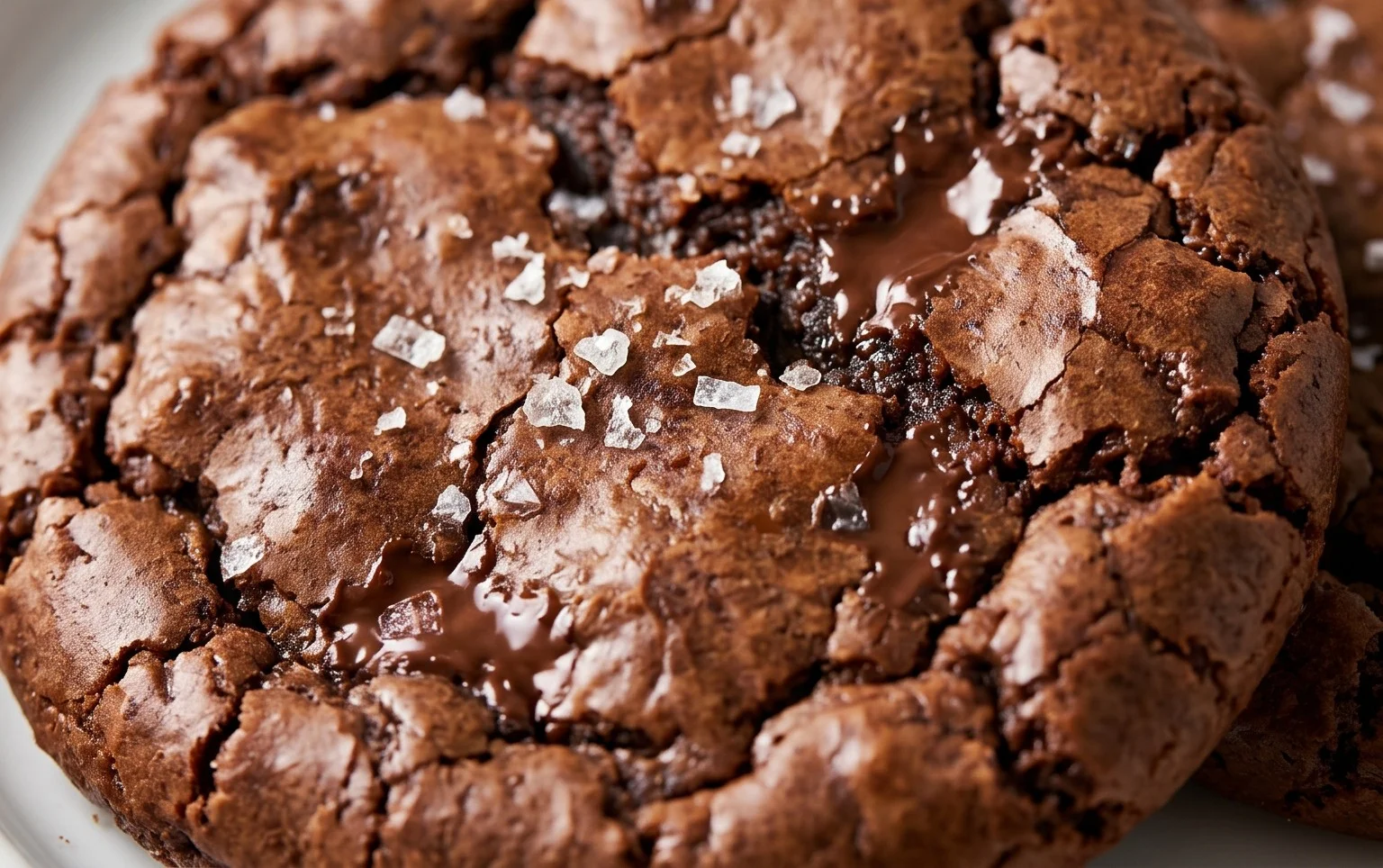 Salted Brownie Cookies
