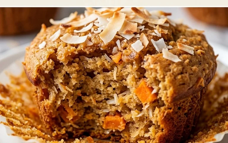 Anti-Inflammatory Coconut and Sweet Potato Muffin Recipe