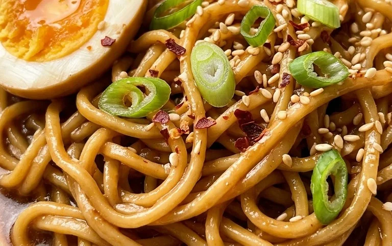 Easy Saucy Ramen Noodles