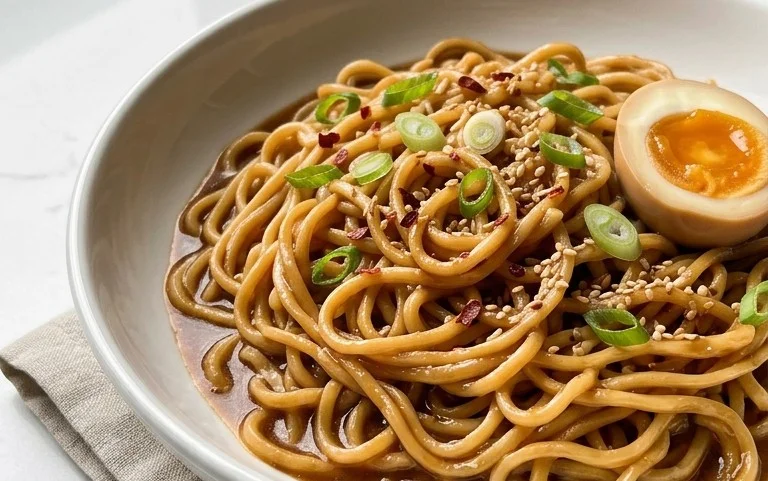 Easy Saucy Ramen Noodles