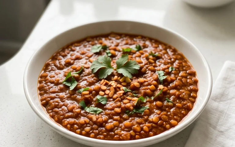 Spicy Red Lentil Curry