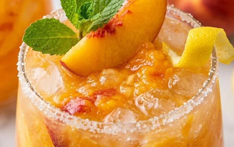 Refreshing Peach Lemonade