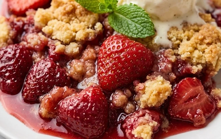 Strawberry Cobbler