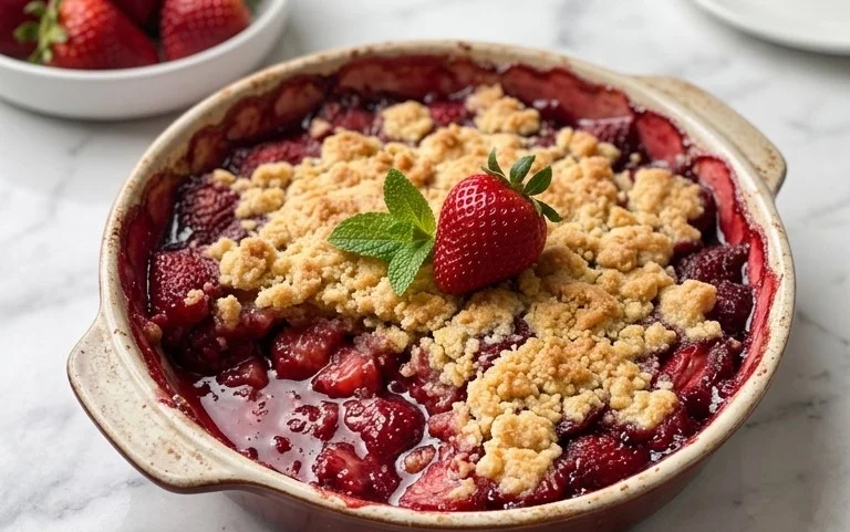 Strawberry Cobbler