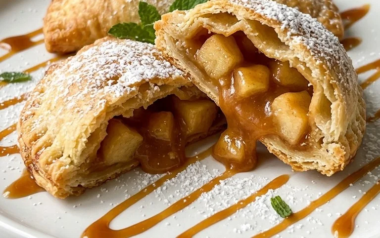 Caramel Apple Empanadas
