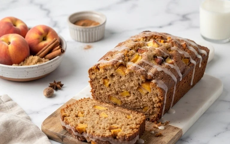 Spiced Peach Bread