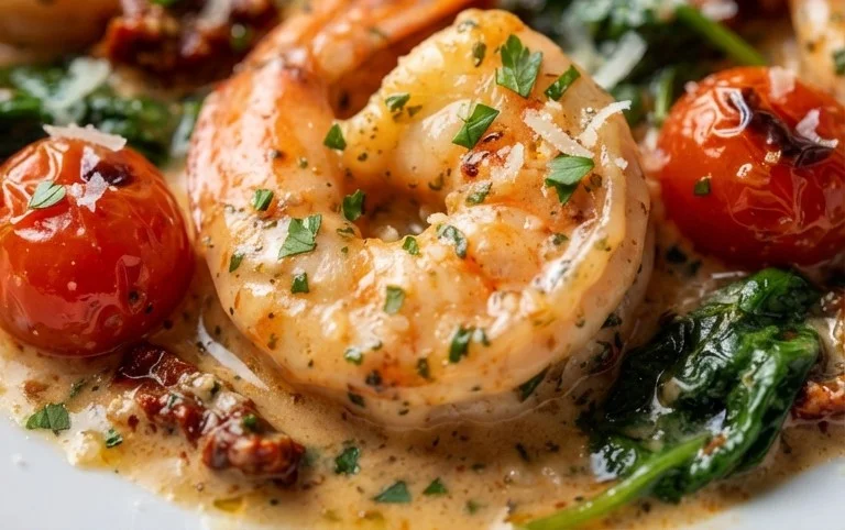 Tuscan Shrimp (One-Pan, 30-Minute Dinner)