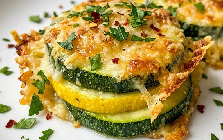 Baked Parmesan Zucchini
