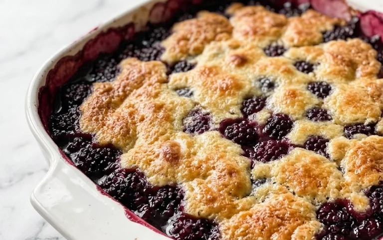 The Pioneer Women's Blackberry Cobbler