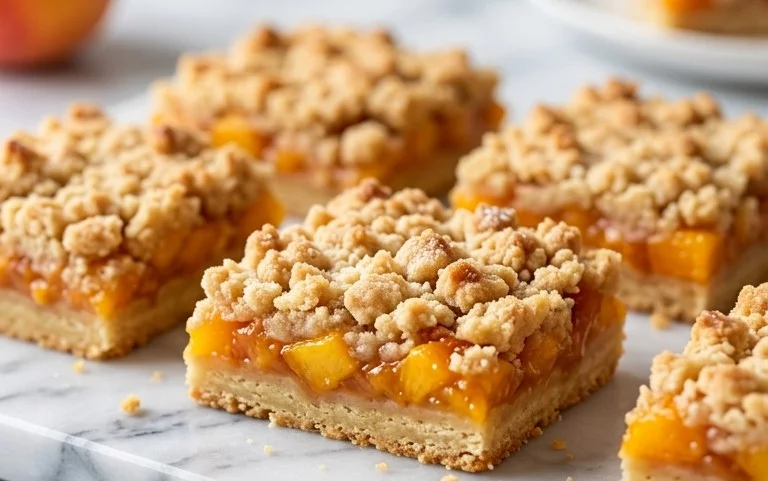 Fresh Peach Crum extractb Bars