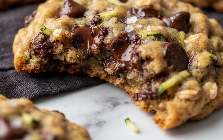 Zucchini Chocolate Chip Cookies