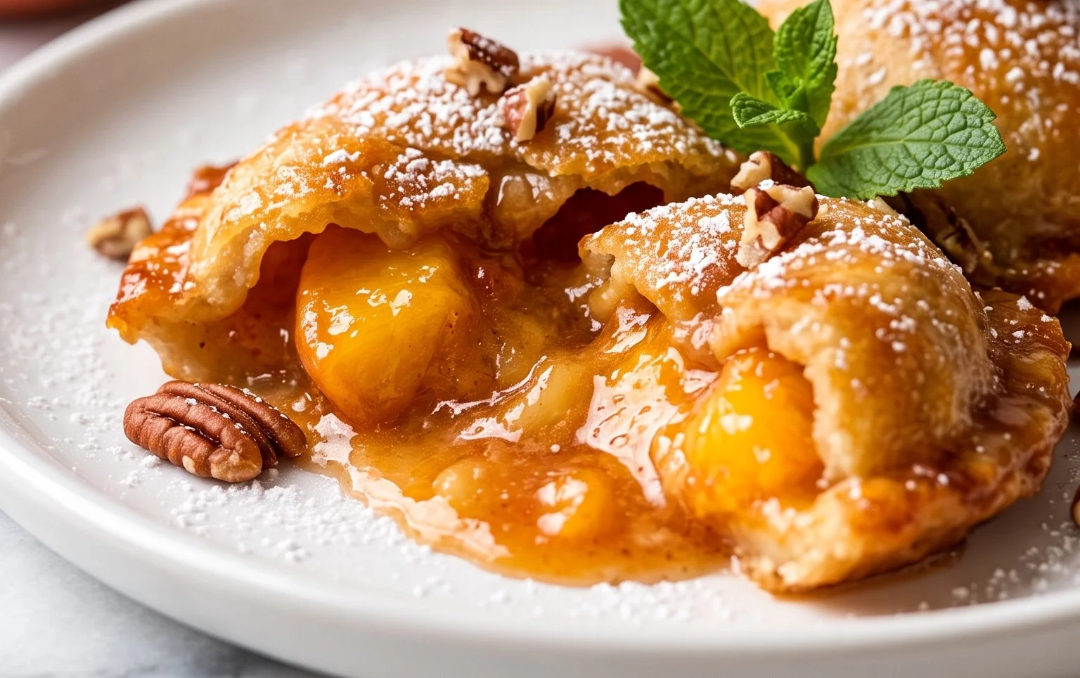 Peach Dumplings