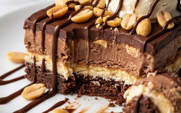 Buster Bar Ice Cream Dessert