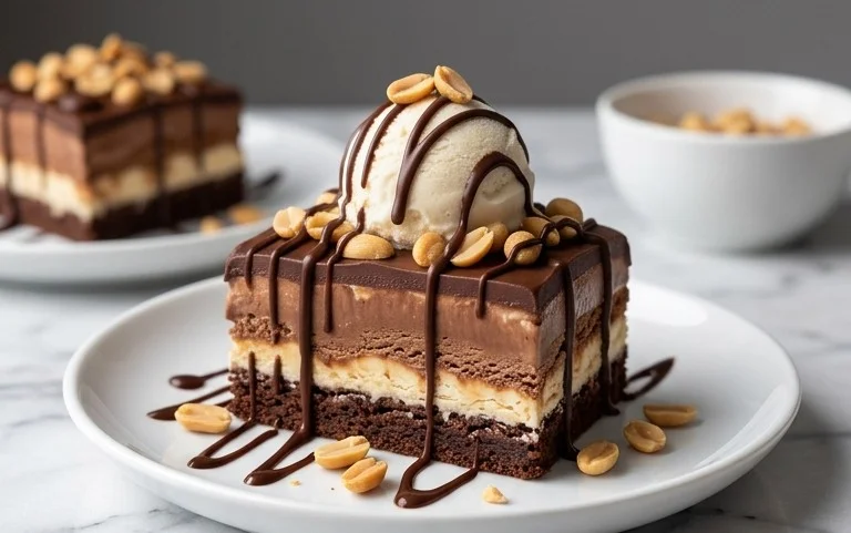 Buster Bar Ice Cream Dessert