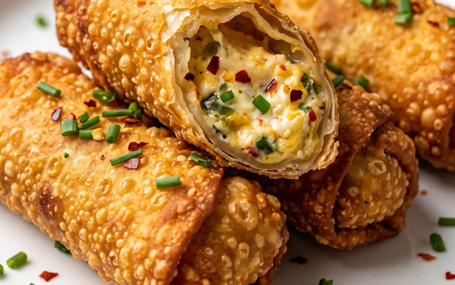 Jalapeno Popper Egg Rolls
