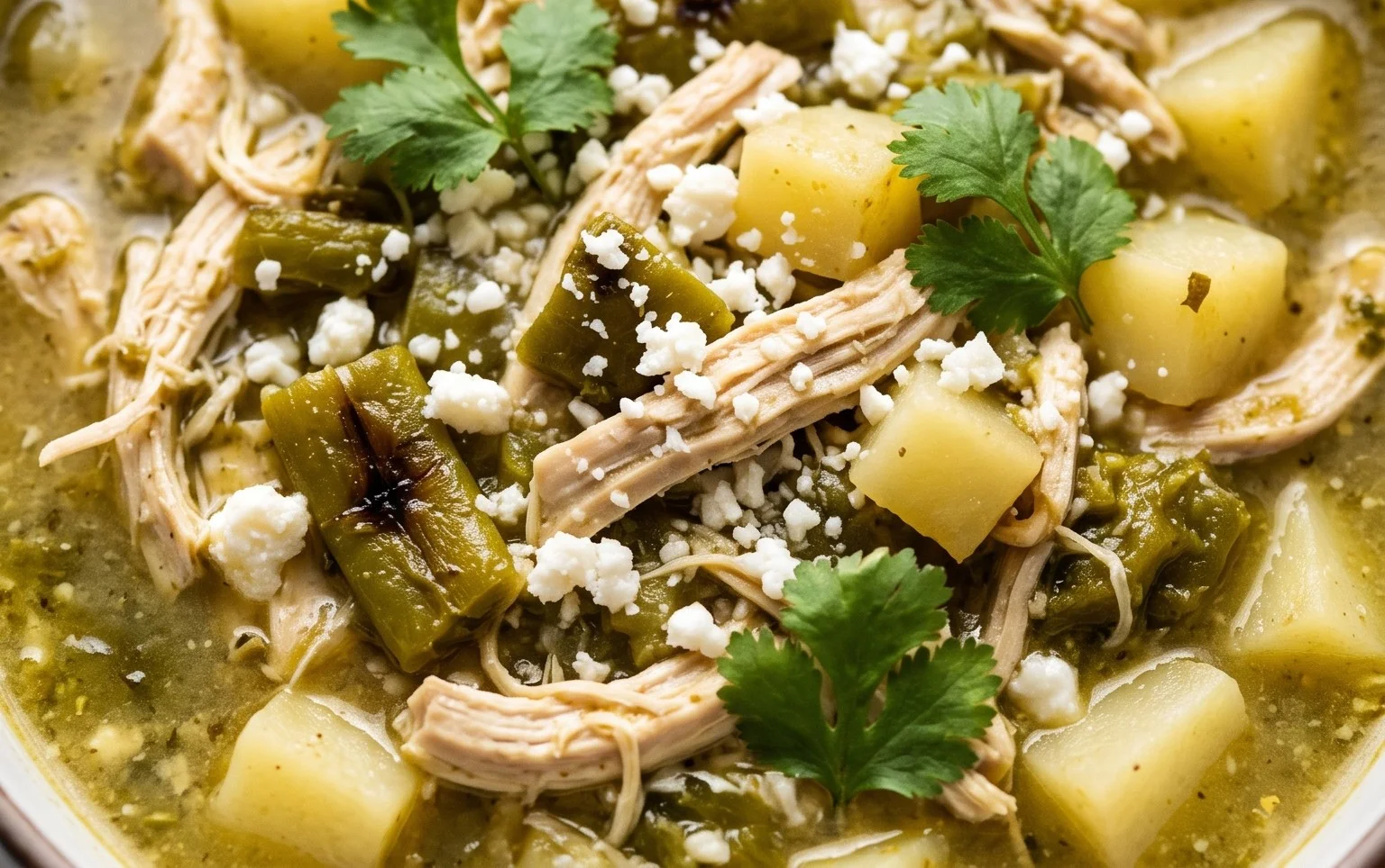 Green Chile Chicken Stew