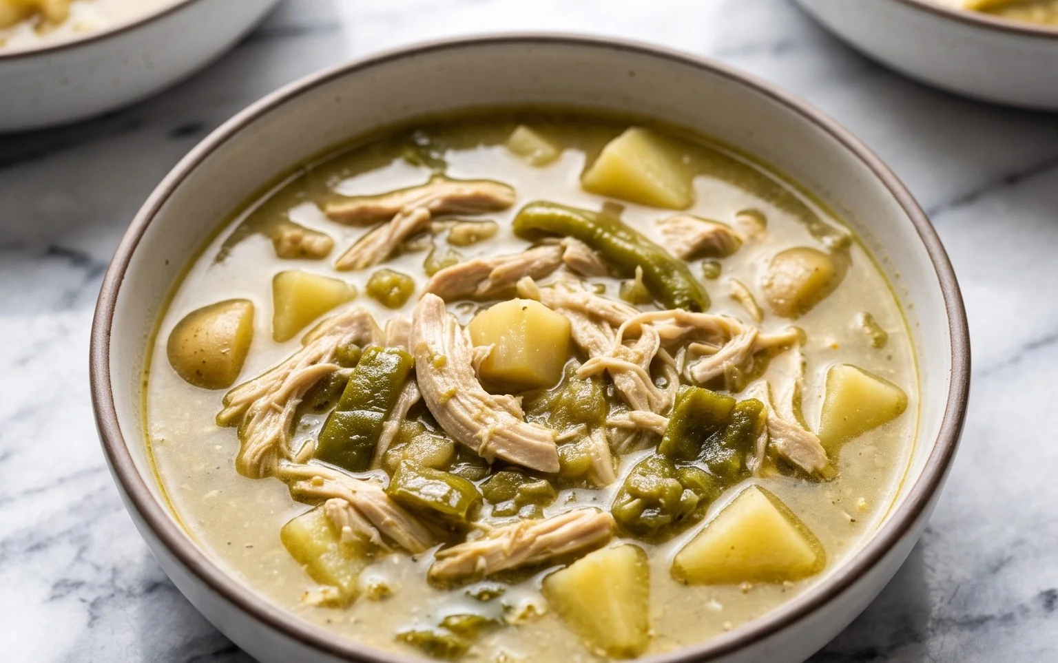 Green Chile Chicken Stew