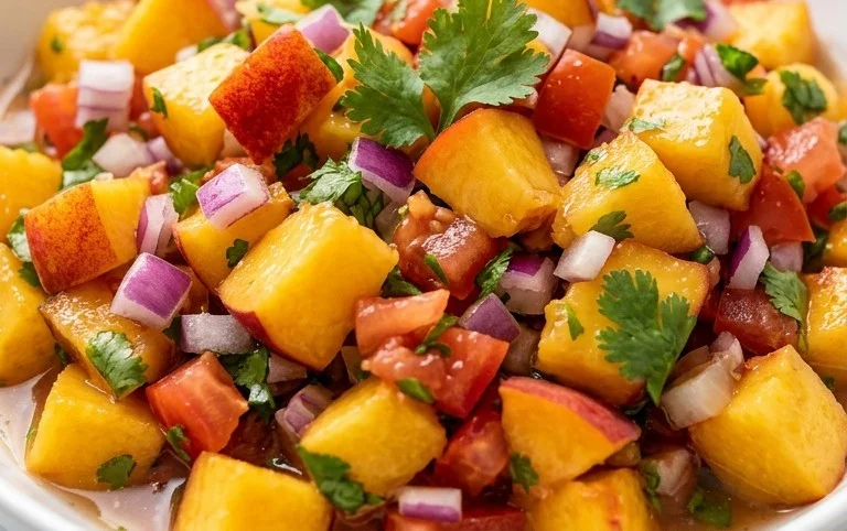 Fresh Peach Salsa