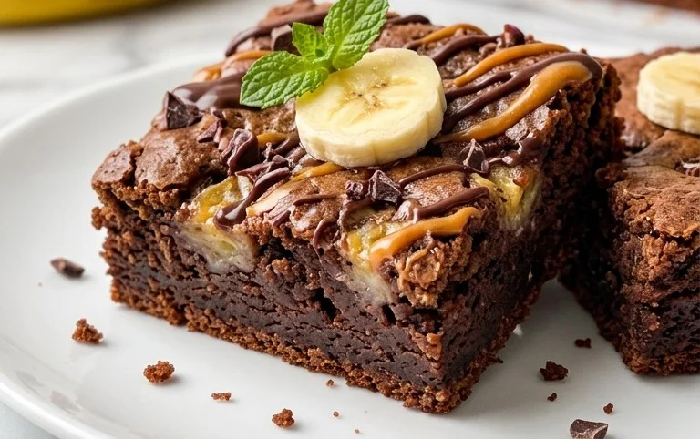 Banana Bread Brownies
