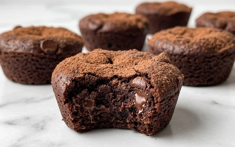 Chocolate Black Bean Brownie Bites