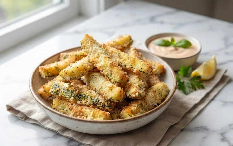 Baked Parmesan Zucchini Fries