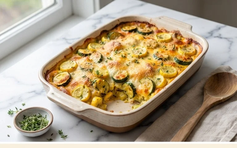 Zucchini and Squash Casserole Recipe