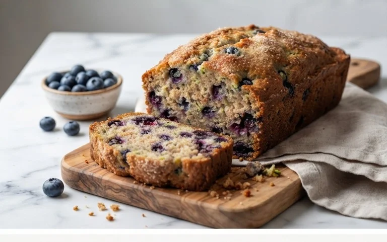 Blueberry Zucchini Bread