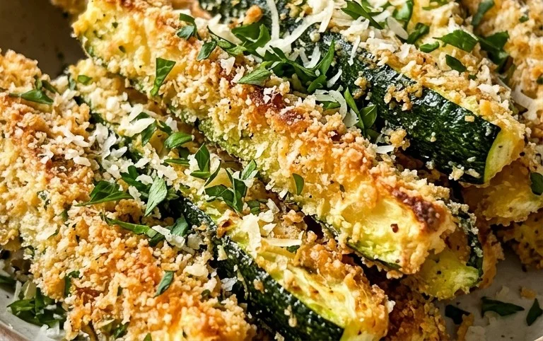Baked Parmesan Zucchini Fries