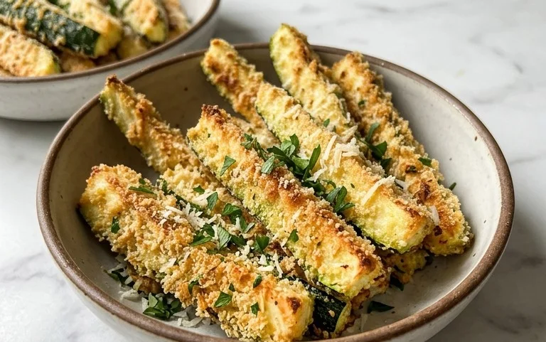Baked Parmesan Zucchini Fries