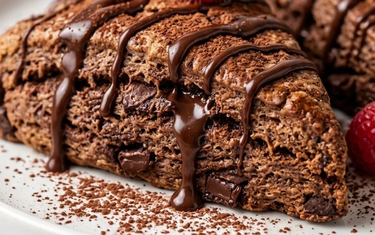 Triple Chocolate Scones