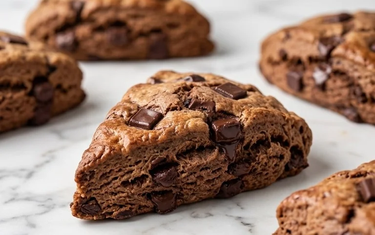 Triple Chocolate Scones