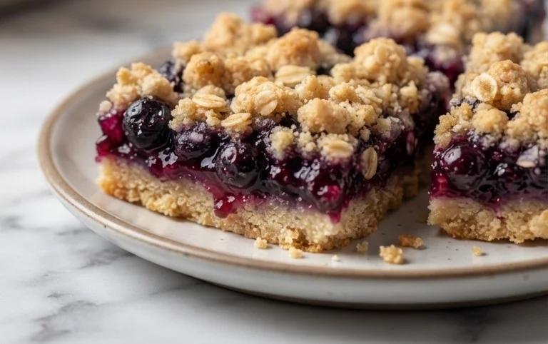Easy Blueberry Pie Bars
