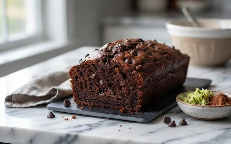 Double Chocolate Zucchini Bread