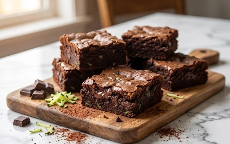 Chocolate Zucchini Brownies Recipe